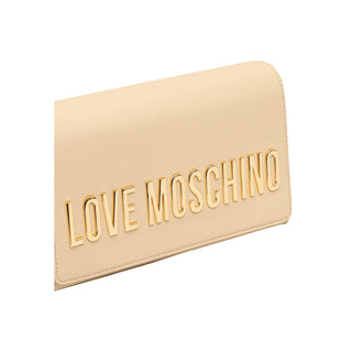 Beige Polyethylene Handbag