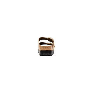 Beige Synthetic Platform Sandals