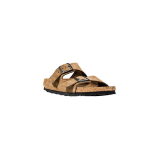 Braune Wildleder-Sandalen
