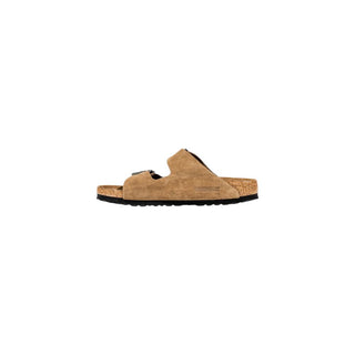 Braune Wildleder-Sandalen