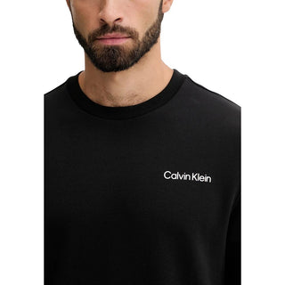 Schwarzes Baumwoll-Sweatshirt