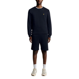 Blaues Baumwoll-Sweatshirt