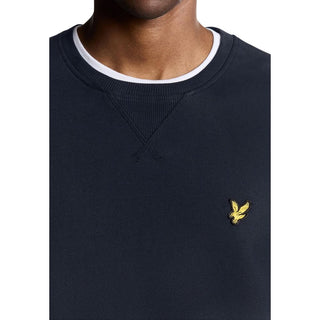 Blaues Baumwoll-Sweatshirt