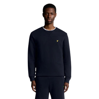 Blaues Baumwoll-Sweatshirt