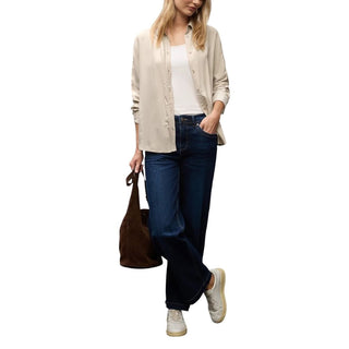 Beige Viskosebluse