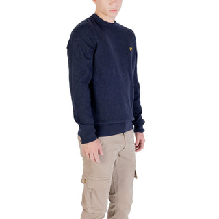 Blue Nylon Sweatshirt