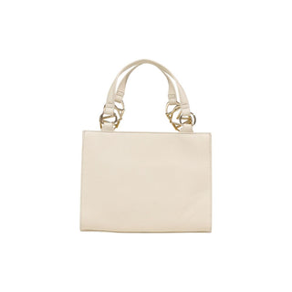Beige Polyethylene Handbag