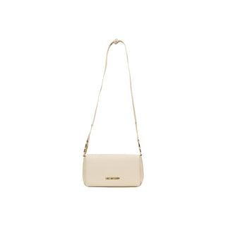 Beige Polyethylen-Handtasche