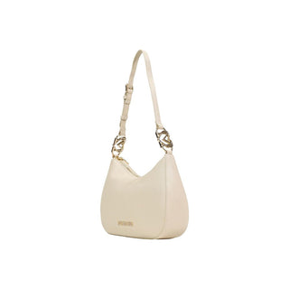 Bolso de mano de polietileno beige