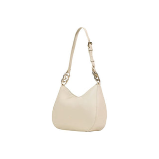 Bolso de mano de polietileno beige