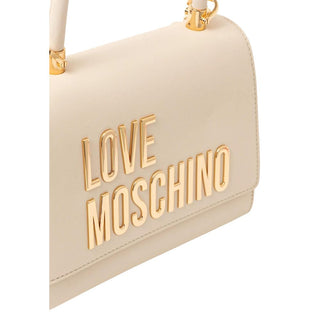 Beige Polyethylene Handbag