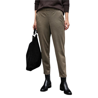 Braune Freizeithose aus Polyester
