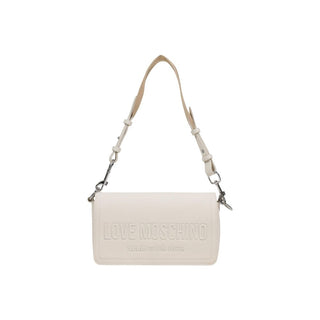 Beige Polyethylene Handbag