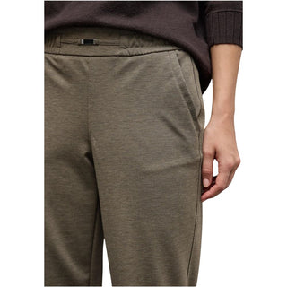 Braune Freizeithose aus Polyester