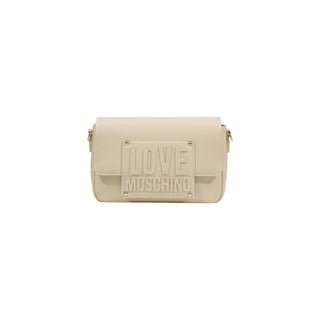 Cream Polyethylene Handbag