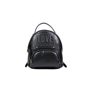 Black Polyethylene Backpack