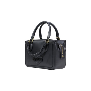 Schwarze Polyethylen-Handtasche