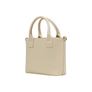 Bolso de polietileno crema