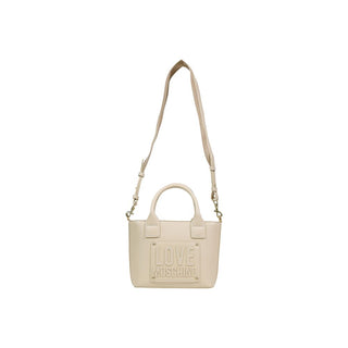 Bolso de polietileno crema