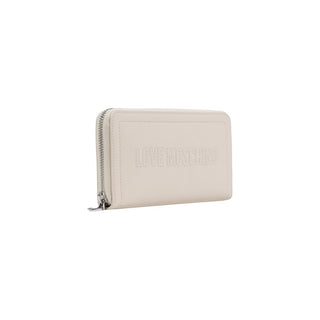 Beige Polyethylen-Brieftasche
