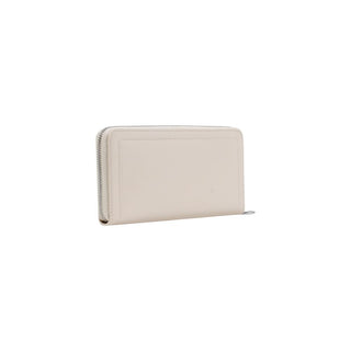 Beige Polyethylen-Brieftasche
