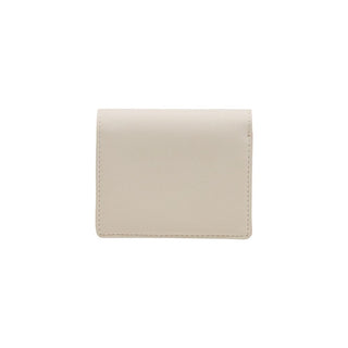 Beige Polyethylen-Brieftasche