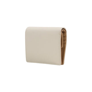 Beige Polyethylen-Brieftasche