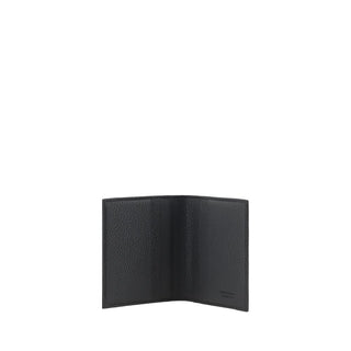 Cartera Bos Taurus de piel de becerro negra