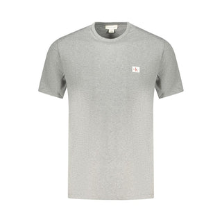 Grigio Cotton Men T-Shirt