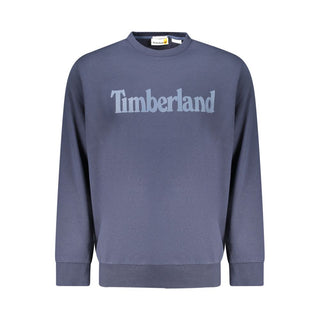 Blaues Baumwoll-Sweatshirt für Herren