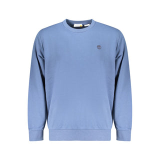 Blaues Baumwoll-Sweatshirt für Herren