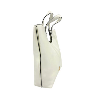 Bolso de mano blanco de PU para mujer