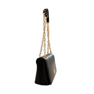 Black PU Women Crossbody Bag