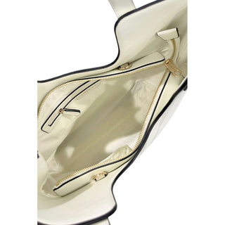 Bolso de mano blanco de PU para mujer