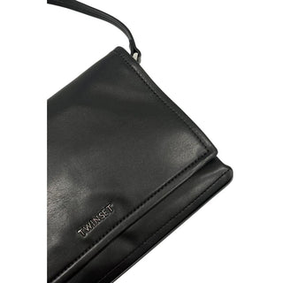 Black PU Women Shoulder Bag