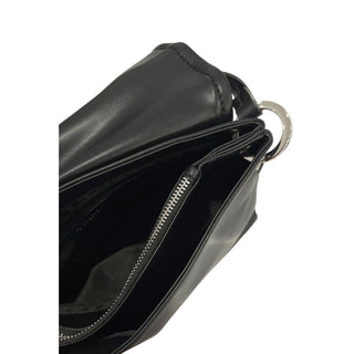 Black PU Women Shoulder Bag
