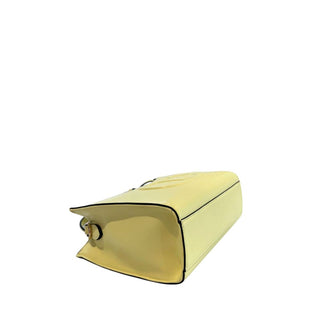 Yellow PU Women Handbag