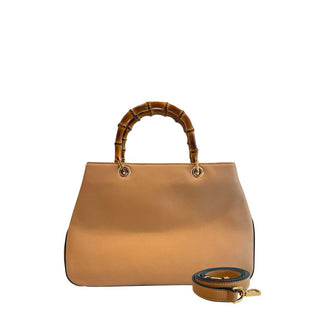Braune PU-Damenhandtasche