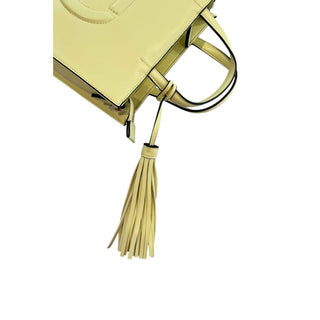 Yellow PU Women Handbag