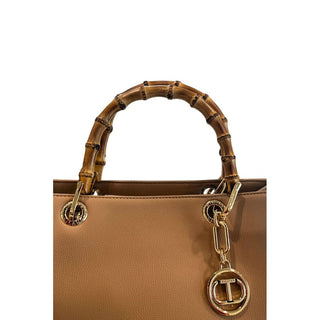 Braune PU-Damenhandtasche