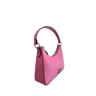Bolso de hombro para mujer de PU rosa