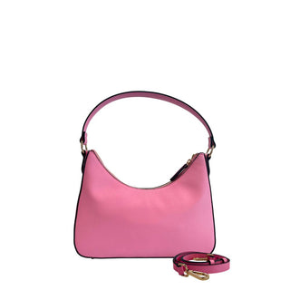 Bolso de hombro para mujer de PU rosa