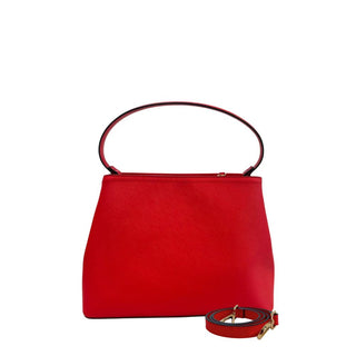 Rote PU-Damenhandtasche