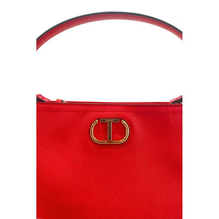 Rote PU-Damenhandtasche