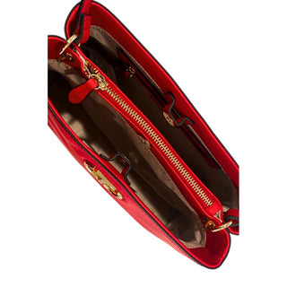 Rote PU-Damenhandtasche