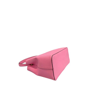 Bolso de mano rosa de PU para mujer
