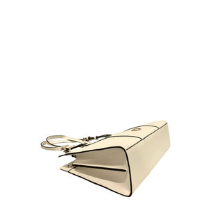 Bolso de hombro para mujer de PU blanco