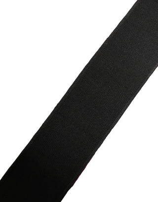 Cinturón para mujer morado con lentejuelas y hebilla metálica plateada