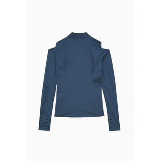 Blue Cotton Blouse