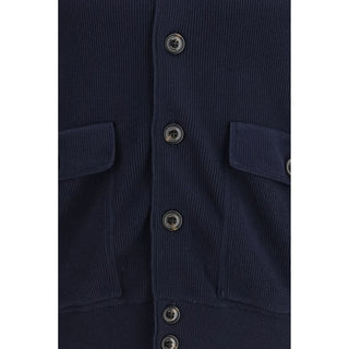 Blue Cotton Sweatshirt